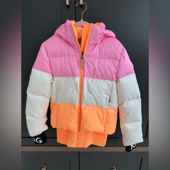 NWT • Bogner Girls Vibrant Rose Anna Jacket • S • Down resists snow & moisture - Picture 4 of 15